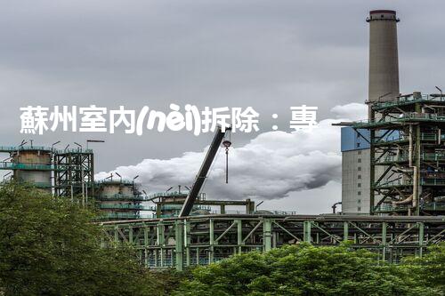 蘇州室內(nèi)拆除：專業(yè)高效，安全環(huán)保一站式服務(wù)